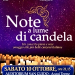 Immagine evento Note a lume di candela a Acqui Terme (AL) Note a lume di candela a Acqui Terme (AL) il 10 ottobre 2026
