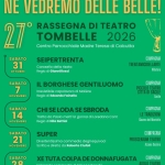 Immagine evento Rassegna di teatro di Tombelle a Vigonovo (VE) Rassegna di teatro di Tombelle a Vigonovo (VE) il 31 ottobre 2026