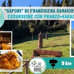 Immagine evento “Sapori” di Francigena Camaiorese Escursione Pranzo Karaoke! a Camaiore (LU) "Sapori" di Francigena Camaiorese Escursione Pranzo Karaoke! a Camaiore (LU) il 5 dicembre 2026