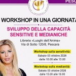 Immagine evento Sviluppo Delle Capacita’ Sensitive E Medianiche – Due Workshop Con Slavy Gehring a Pescara (PE) Sviluppo Delle Capacita' Sensitive E Medianiche - Due Workshop Con Slavy Gehring a Pescara (PE) il 3 ottobre 2026