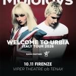 Immagine evento The Molotovs 10 Novembre Firenze Viper Live At Tenax a Firenze (FI) The Molotovs 10 Novembre Firenze Viper Live At Tenax a Firenze (FI) il 10 novembre 2026